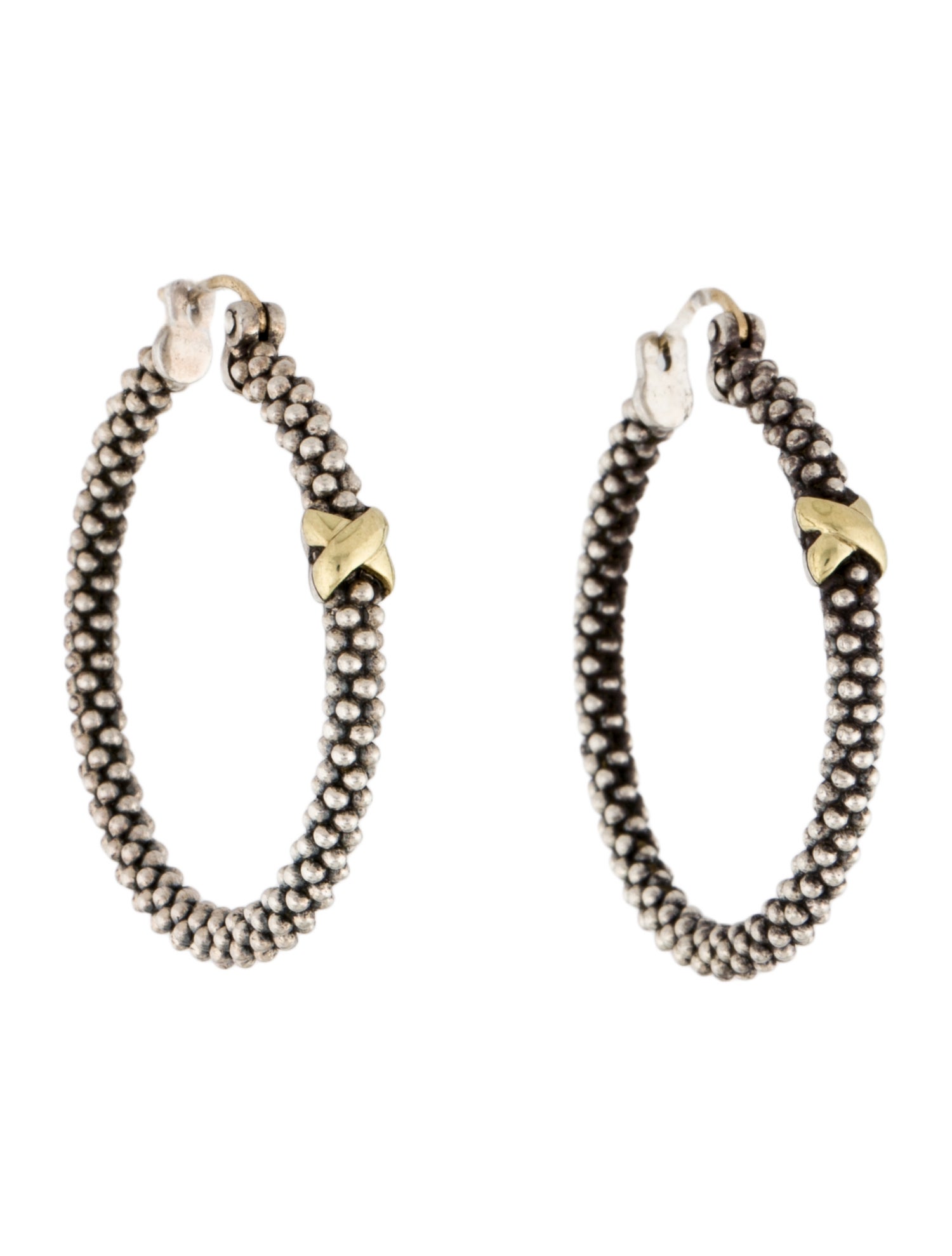 Lagos X Caviar Hoop Earrings