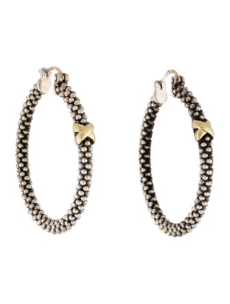Lagos X Caviar Hoop Earrings