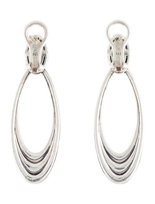 Lagos Elongated Oval Drop Earrings