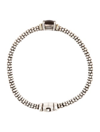 Lagos Smoky Quartz Caviar Bracelet