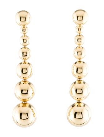Lagos 18K Seven Graduated Bead Drop Earrings