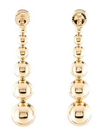 Lagos 18K Seven Graduated Bead Drop Earrings
