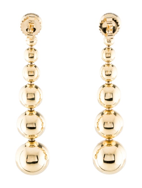 Lagos 18K Seven Graduated Bead Drop Earrings