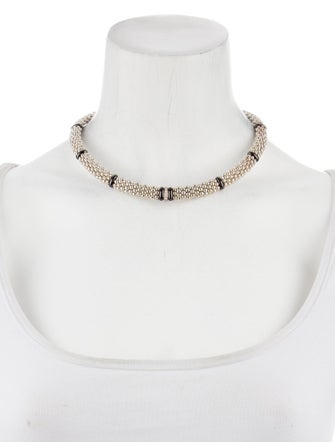 Lagos Diamond Caviar Single Station Necklace