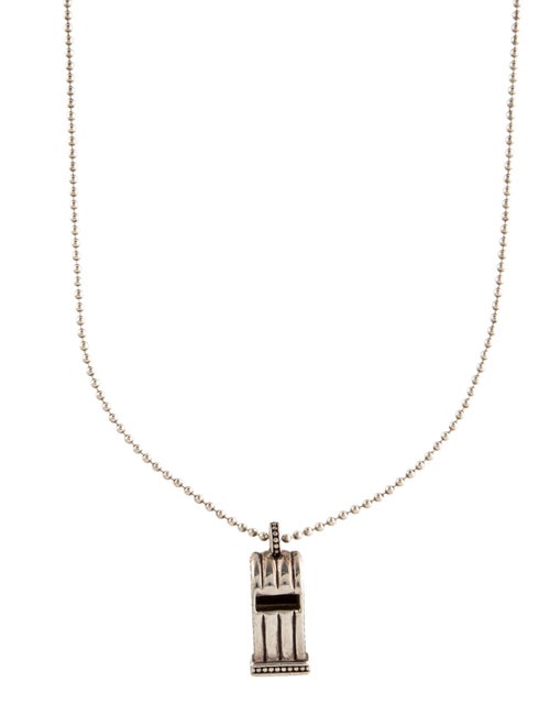 Lagos Whistle Pendant Necklace