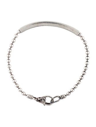 Lagos Diamond Bar Station Bead Chain Bracelet