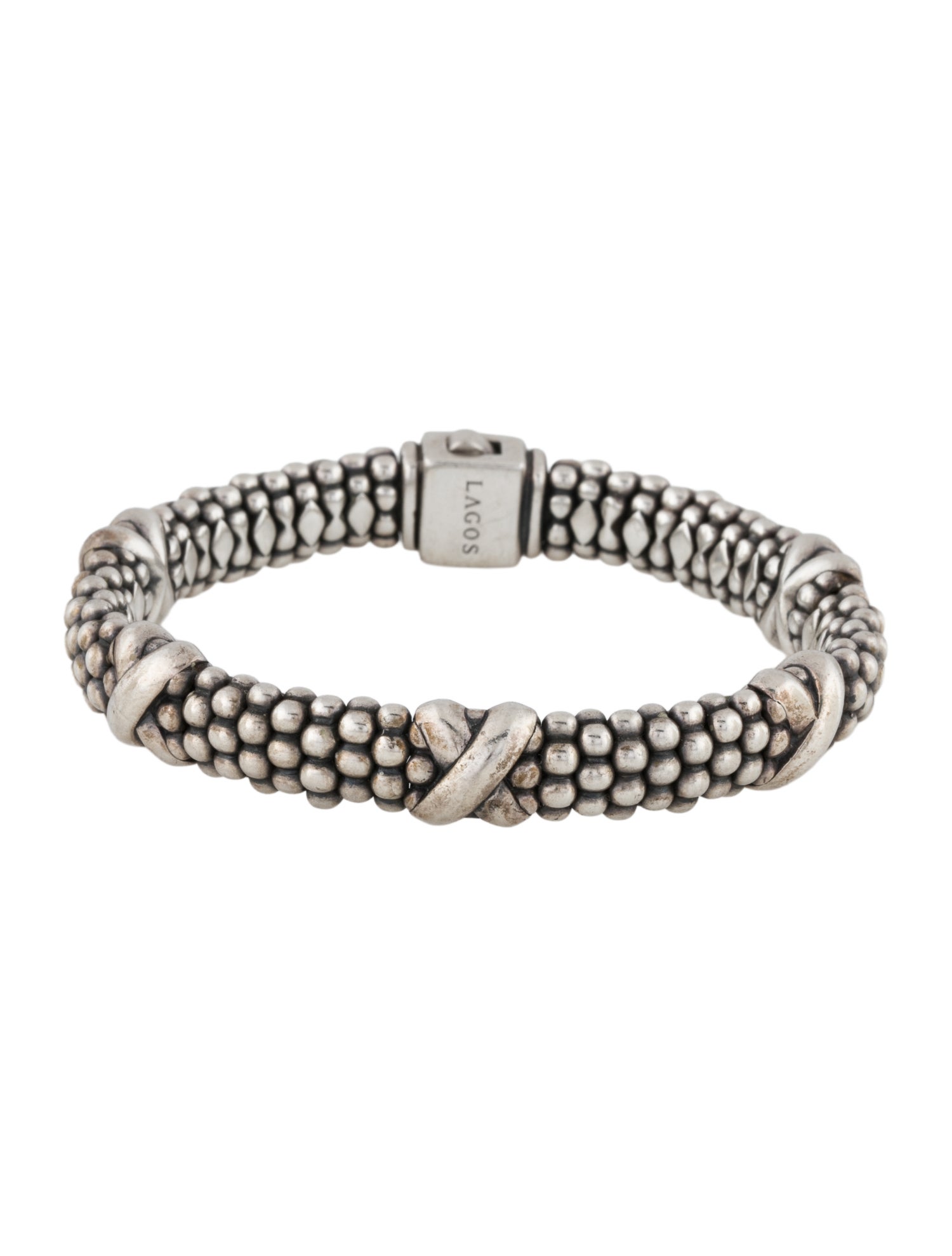 Lagos Five Station X Caviar Bracelet