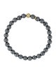 Lagos 18K Hematite Caviar Bead Bracelet