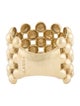 Lagos 18K Caviar Wide Beaded Ring