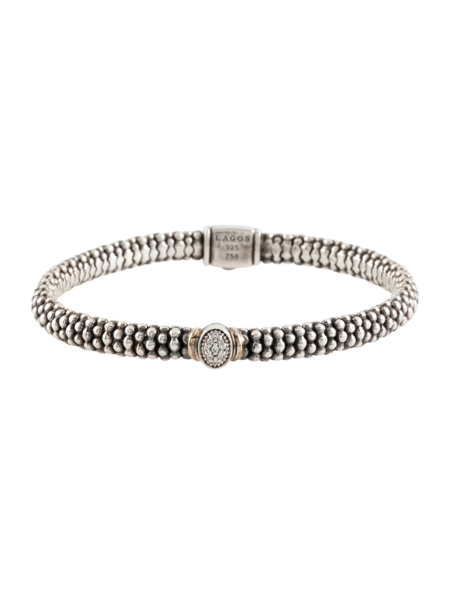 Lagos Diamond Staton Bracelet