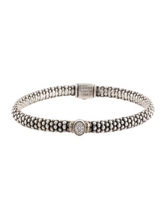 Lagos Diamond Staton Bracelet