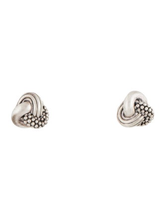 Lagos Knot Stud Earrings