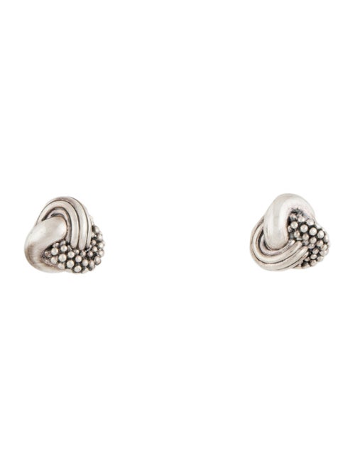 Lagos Knot Stud Earrings