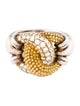 Lagos Diamond Caviar Lux Large Knot Ring