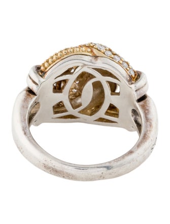 Lagos Diamond Caviar Lux Large Knot Ring