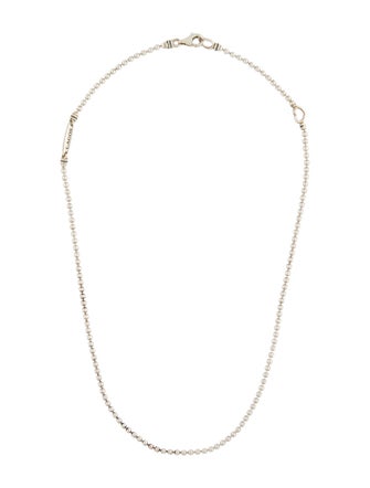 Lagos Signature Caviar Beaded Necklace