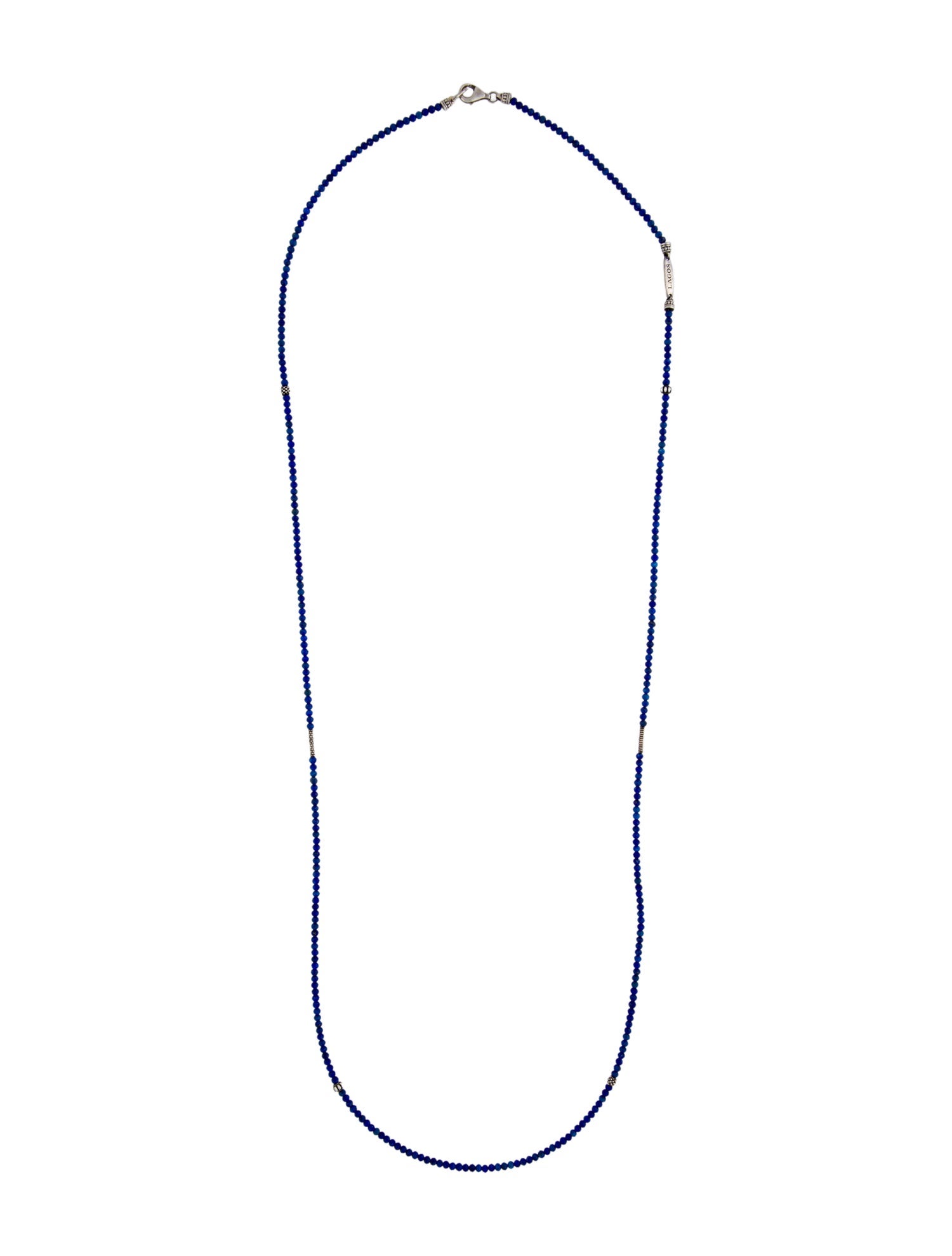Lagos Lapis Lazuli Bead Strand Necklace