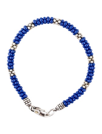 Lagos Ceramic Ultramarine Station Bracelet