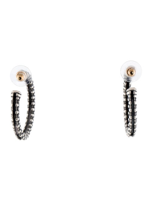 Lagos Beaded Hoop Earrings