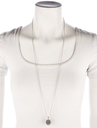 Lagos Caviar Ball Pendant Necklace
