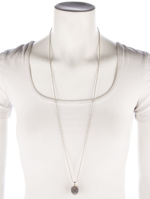 Lagos Caviar Ball Pendant Necklace