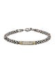 Lagos Two-Tone Diamond Caviar Bracelet