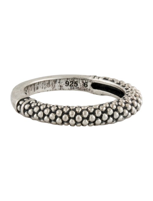 Lagos Caviar Stacking Ring