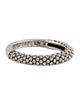 Lagos Caviar Stacking Ring
