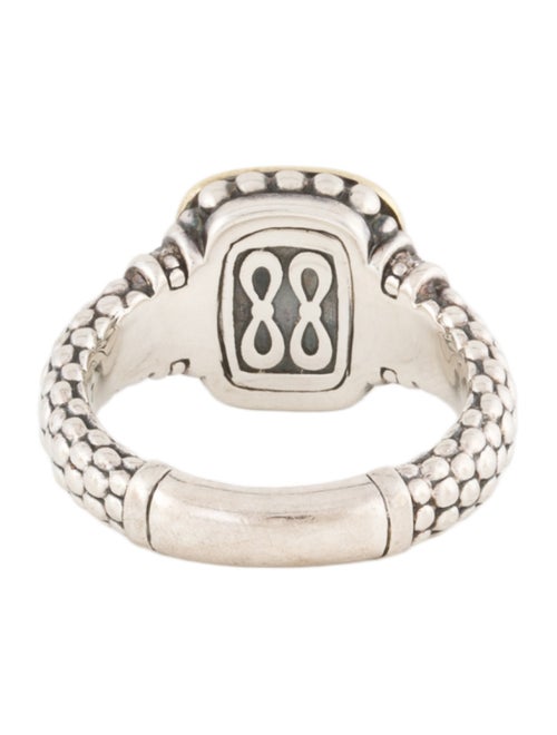 Lagos Two-Tone Diamond Cocktail Ring