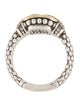Lagos Two-Tone Diamond Cocktail Ring