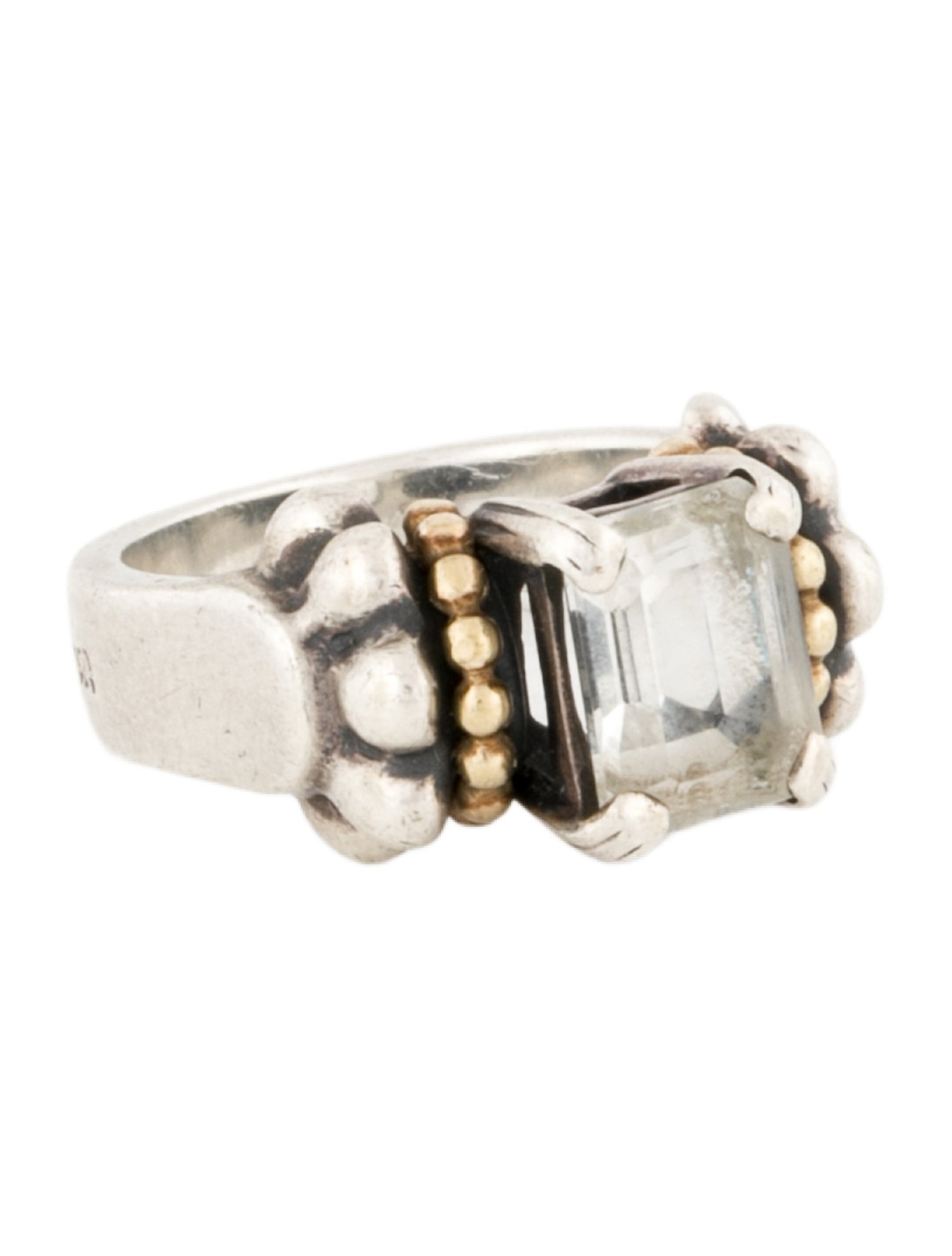 Lagos Topaz Caviar Topaz Cocktail Ring