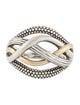 Lagos Two-Tone Caviar Unlaced Ring