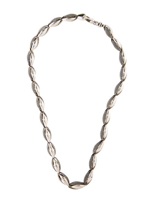 Lagos Caviar Oval Link Necklace