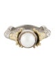 Lagos Two-Tone Pearl Cocktail Ring