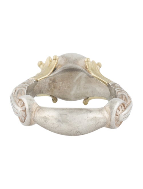 Lagos Two-Tone Pearl Cocktail Ring