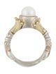 Lagos Two-Tone Pearl Cocktail Ring