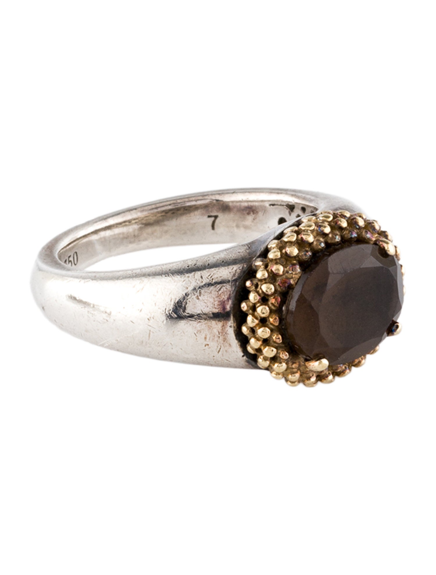 Lagos Smoky Quartz Cocktail Ring