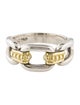 Lagos Two-Tone Link Ring