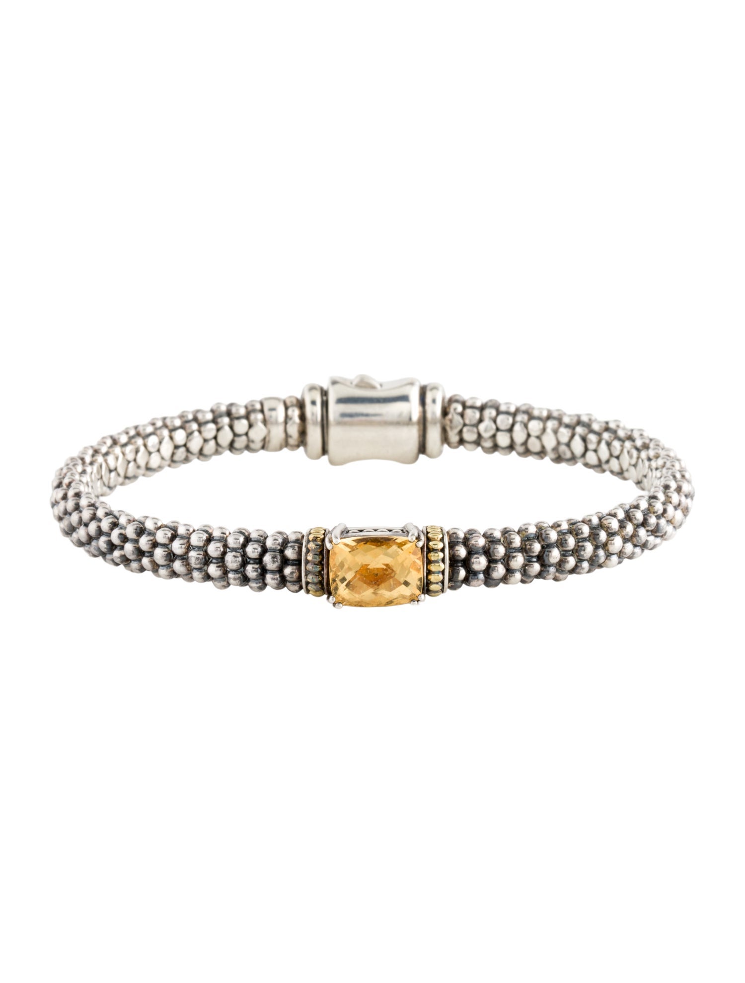 Lagos Rittenhouse Citrine Caviar Bracelet