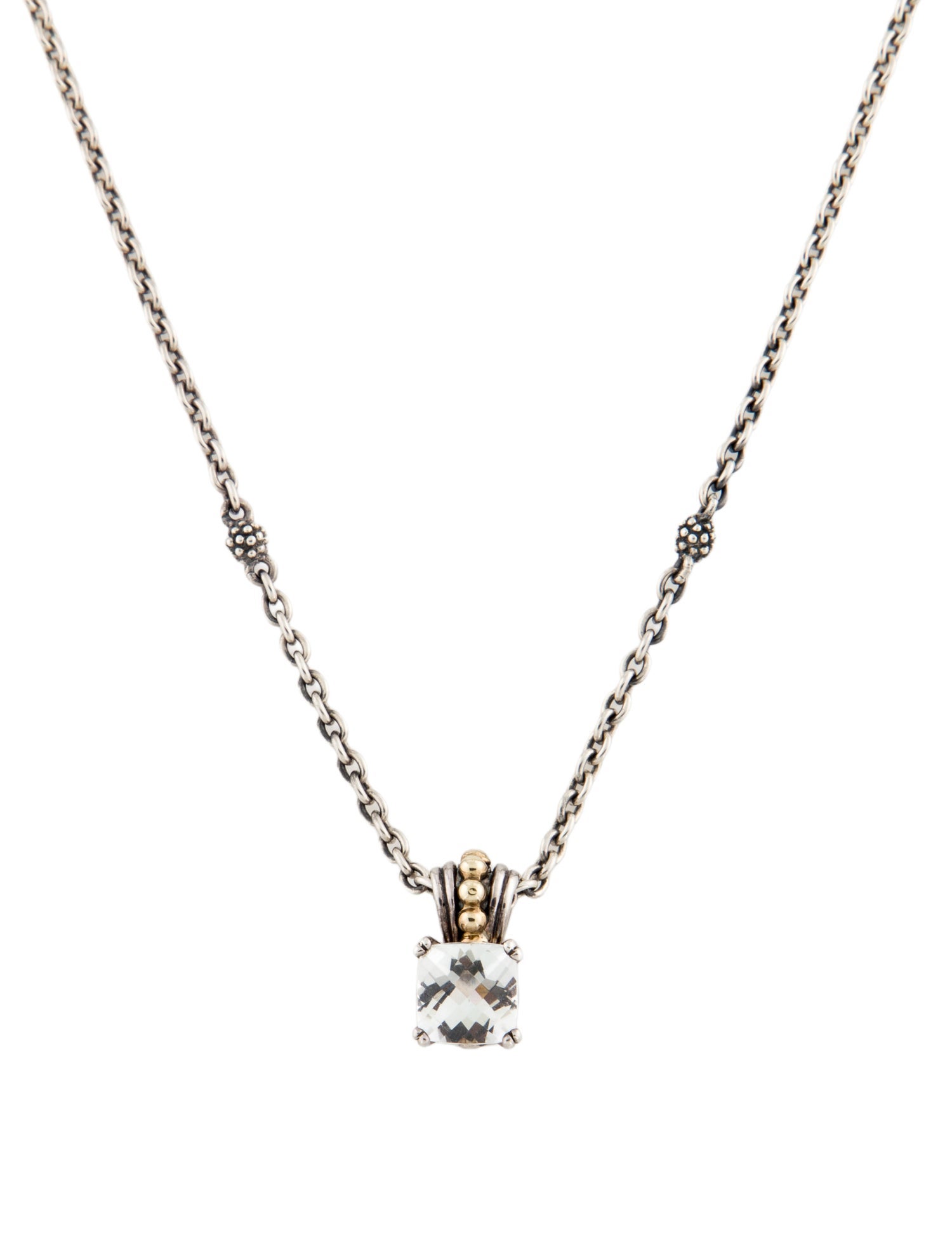 Lagos Topaz Pendant Necklace