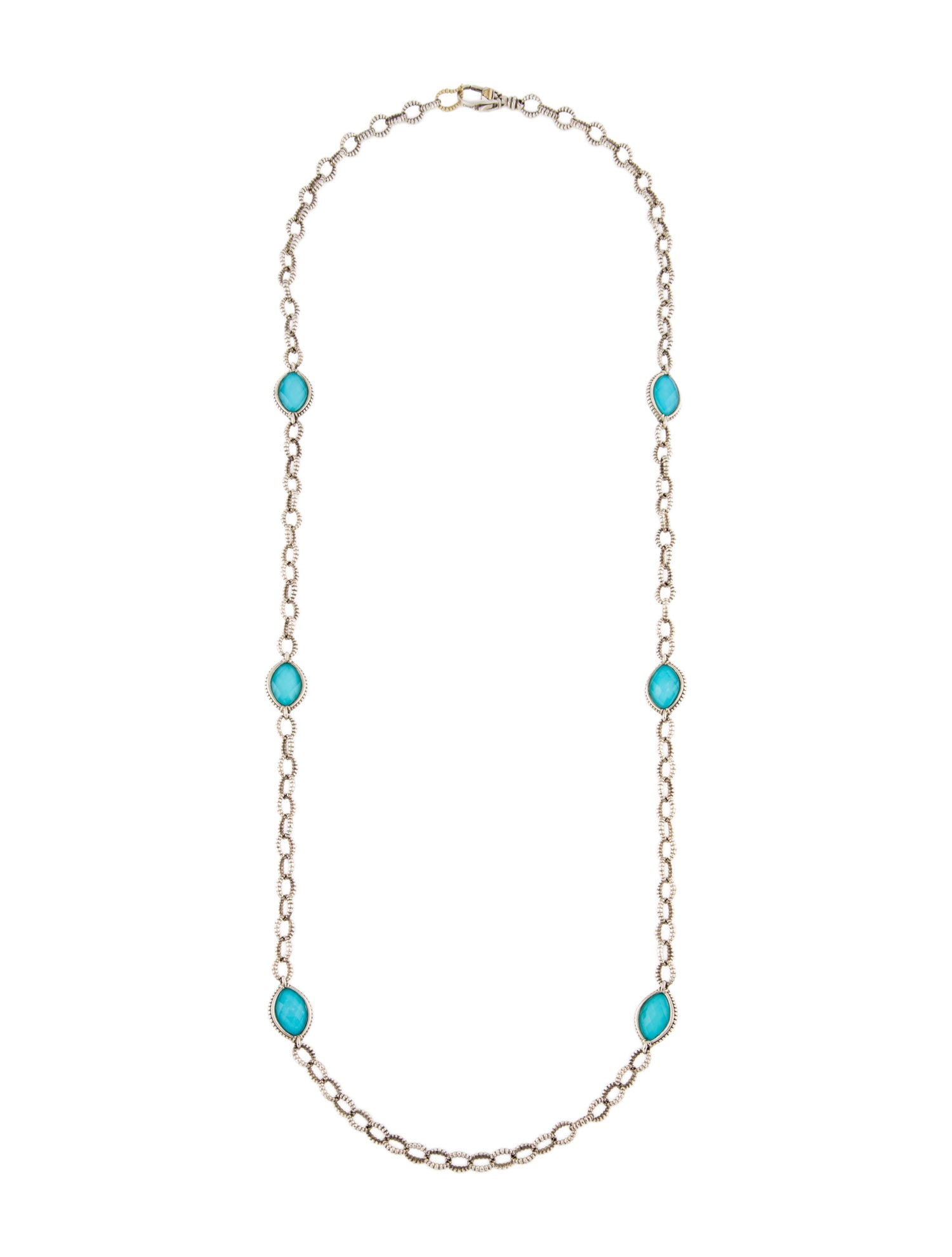 Lagos Quartz Doublet Venus Station Necklace