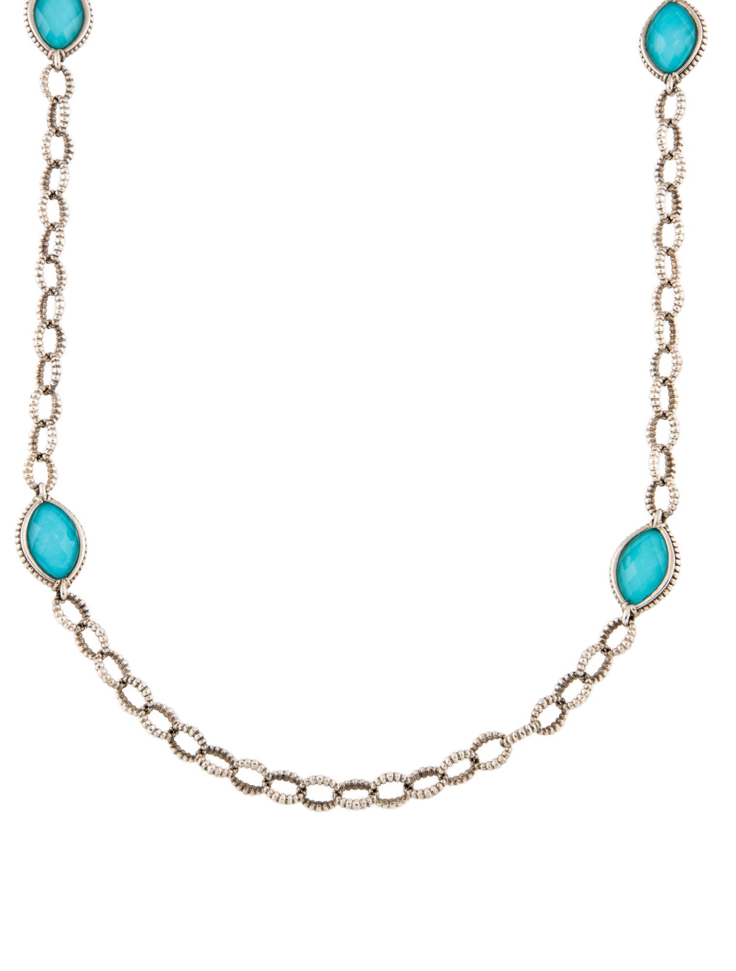 Lagos Quartz Doublet Venus Station Necklace