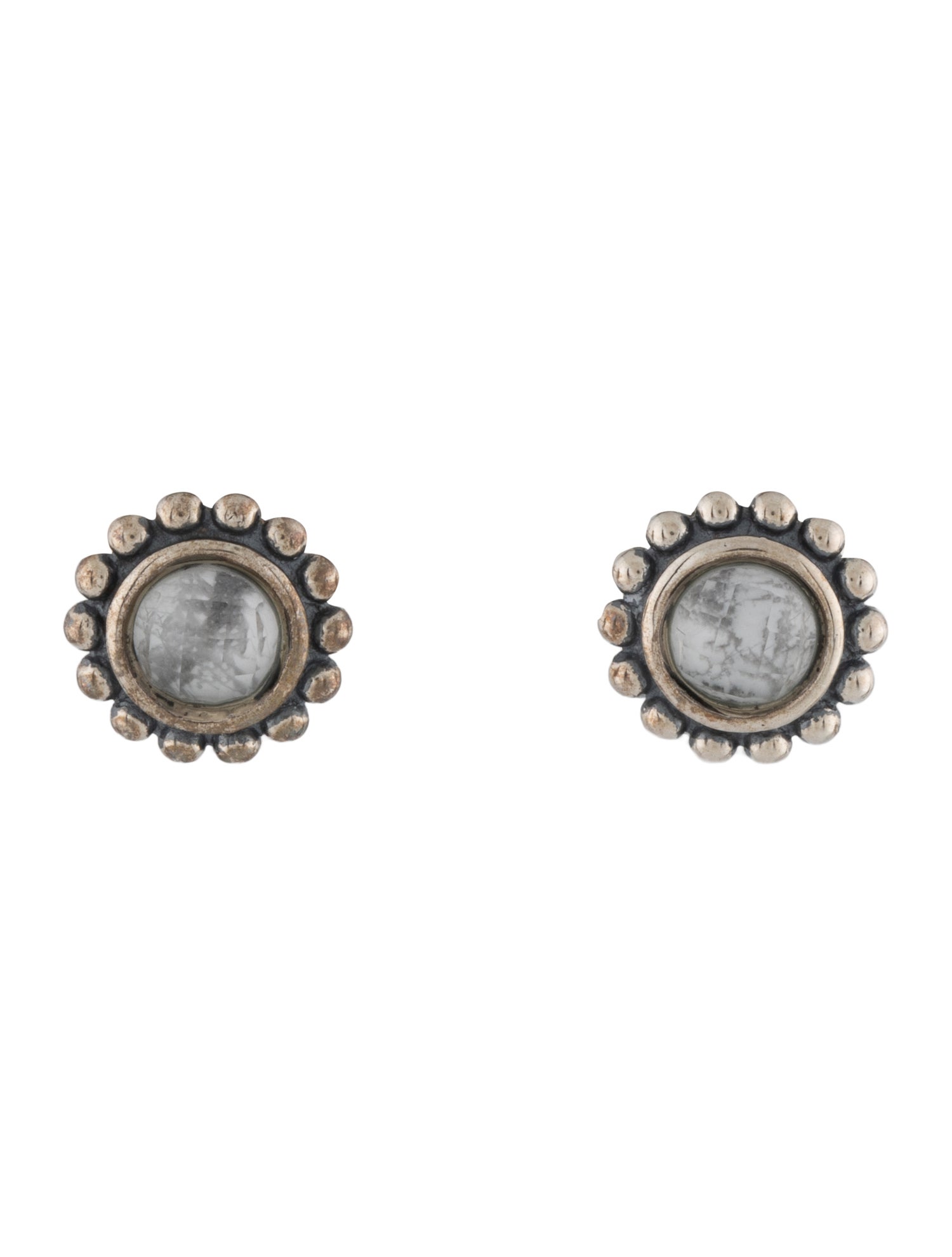 Lagos Quartz Doublet Small Maya Stud Earrings