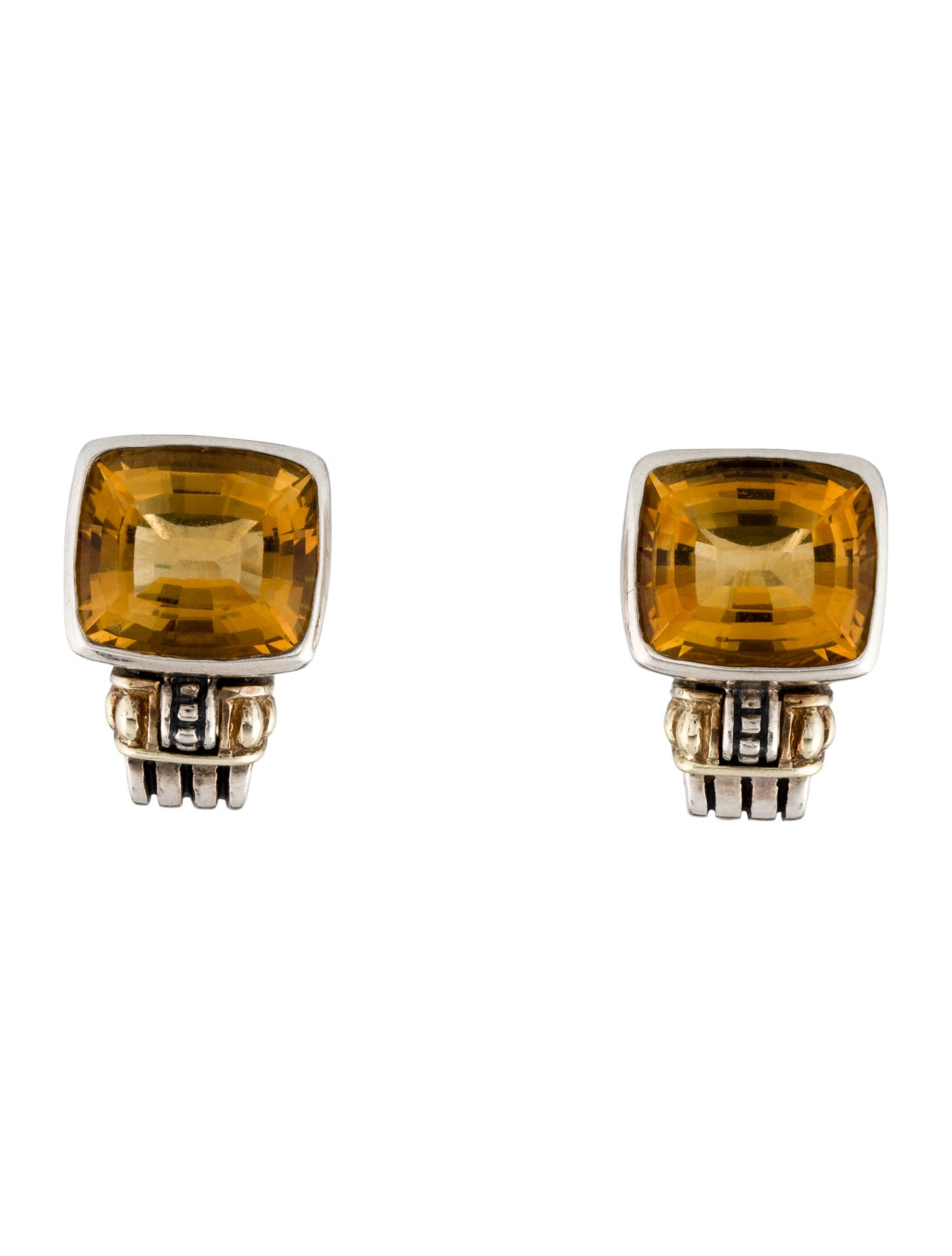 Lagos Citrine Earclip Earrings