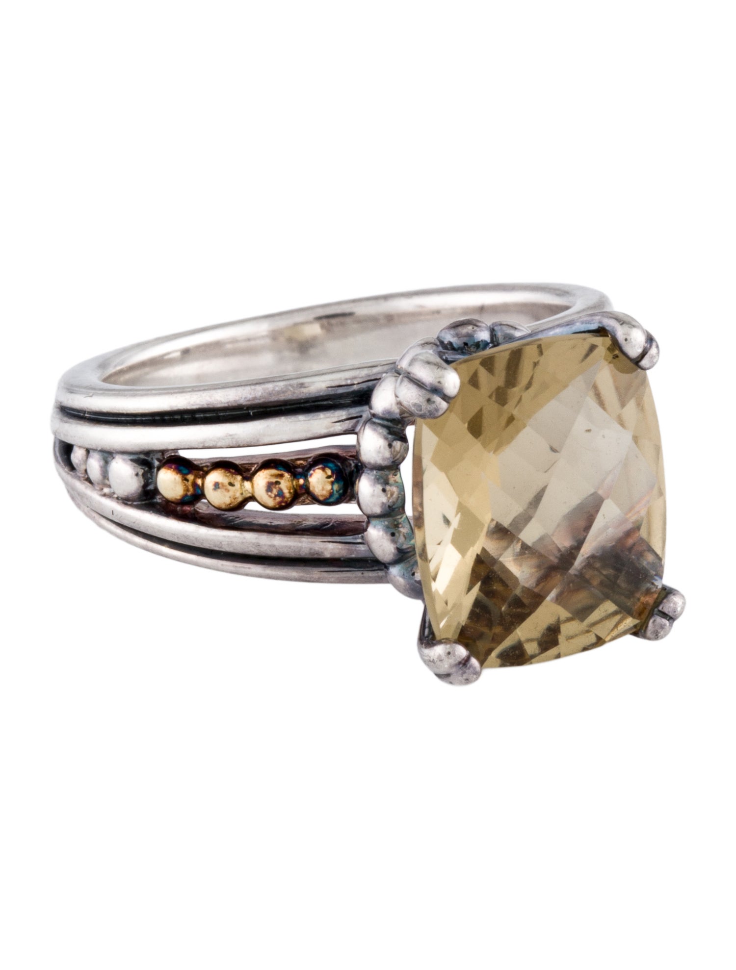 Lagos Smoky Quartz Cocktail Ring