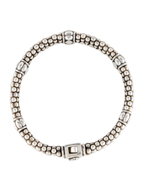 Lagos Fluted Beaded Bracelet