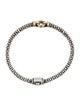 Lagos Diamond Caviar Enso Bangle Bracelet