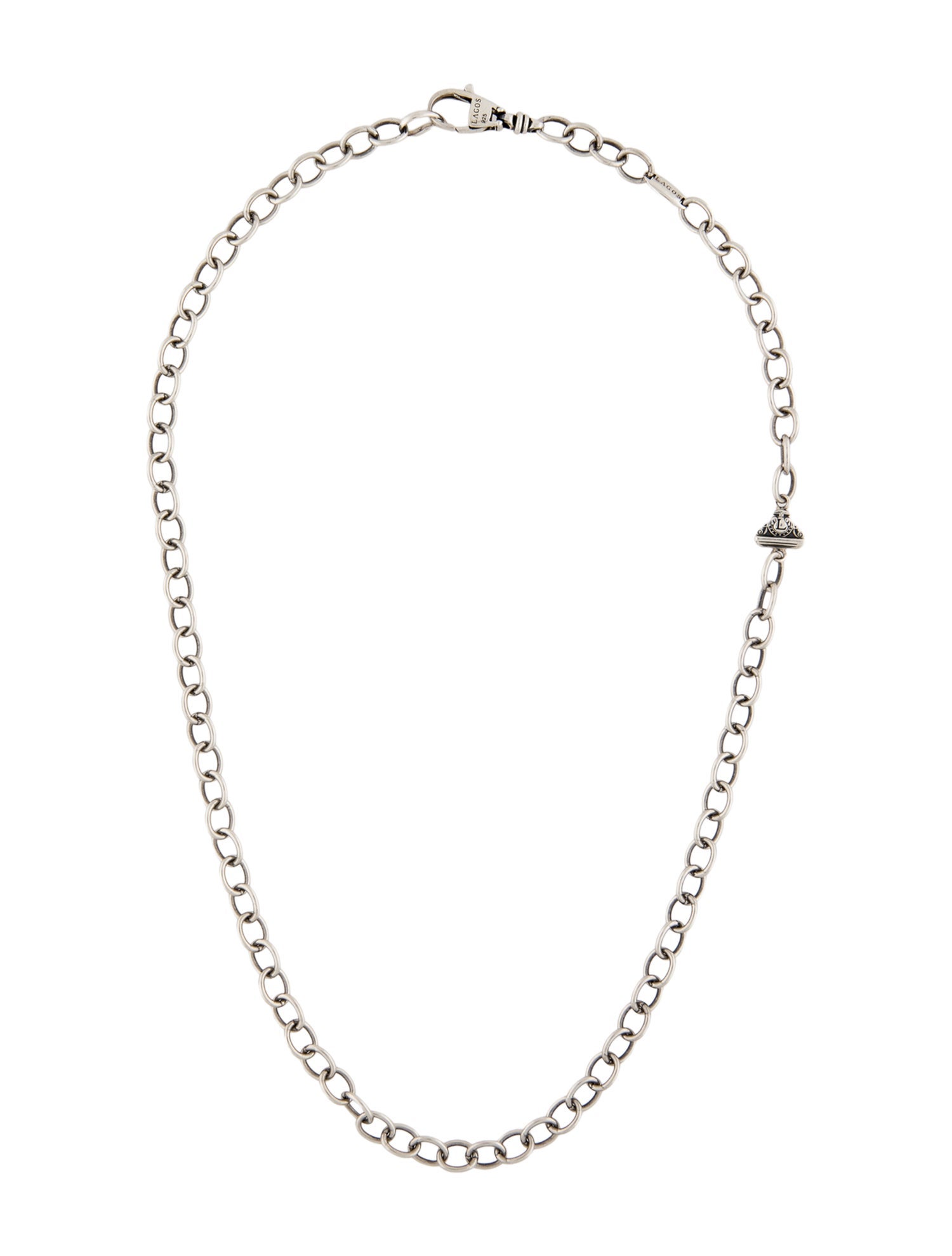 Lagos Oval Link Necklace