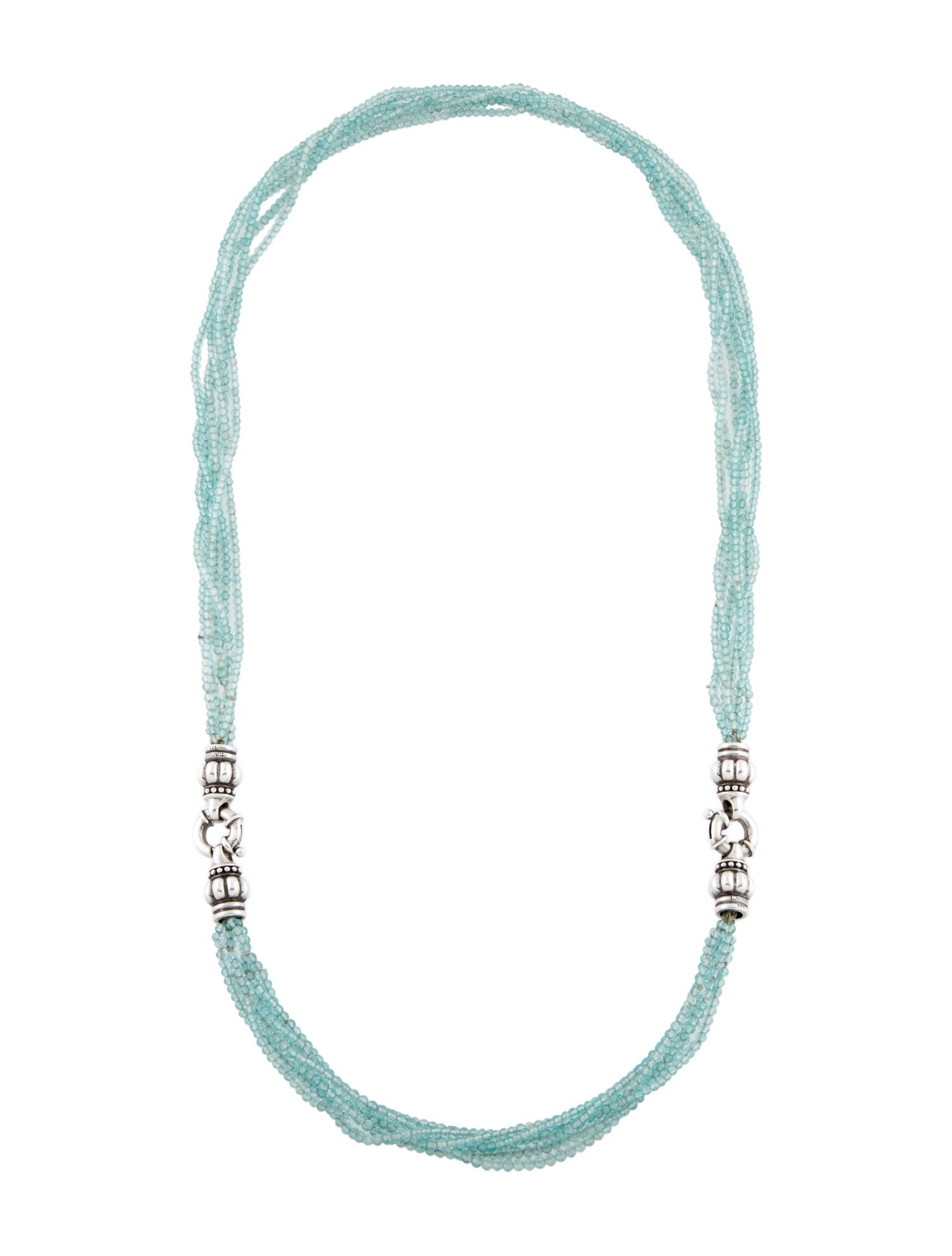 Lagos Apatite Multistrand Convertible Bead Necklace