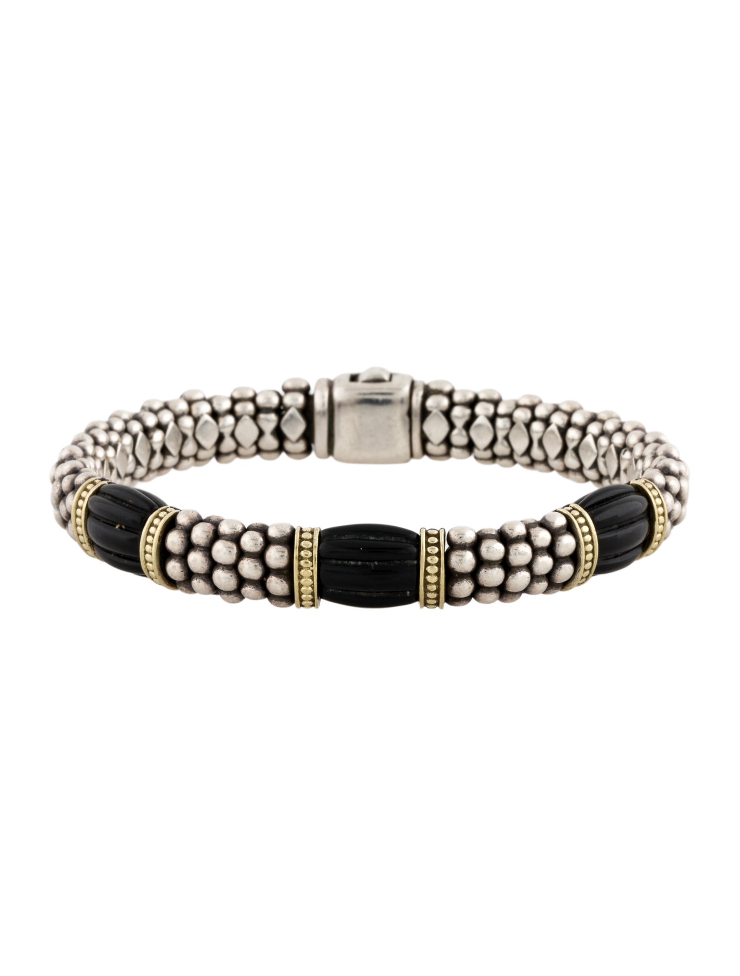Lagos Onyx Caviar Bracelet